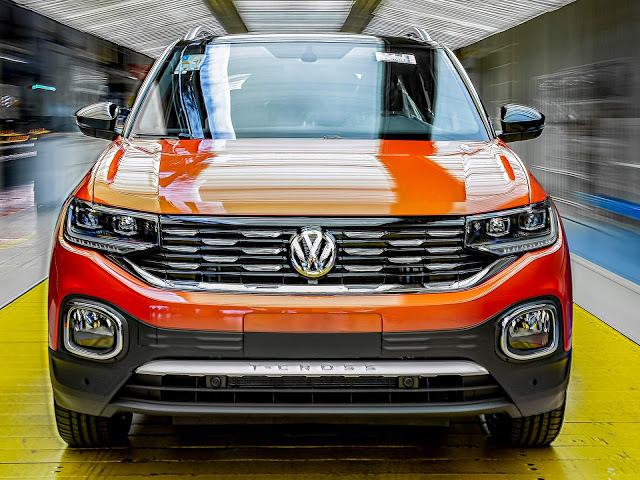 Volkswagen aumenta a produção do T-Cross no Brasil